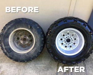 Quad Rims Before and After