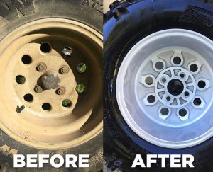Quad Rims Before and After